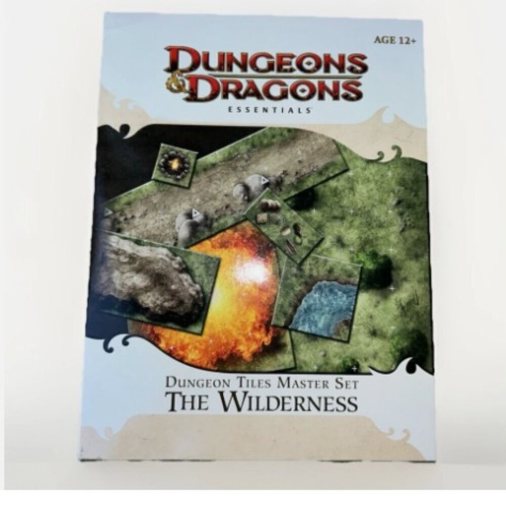 D&D 4e Dungeon Tiles Master Set The Wilderness - Dungeons & Dragons
